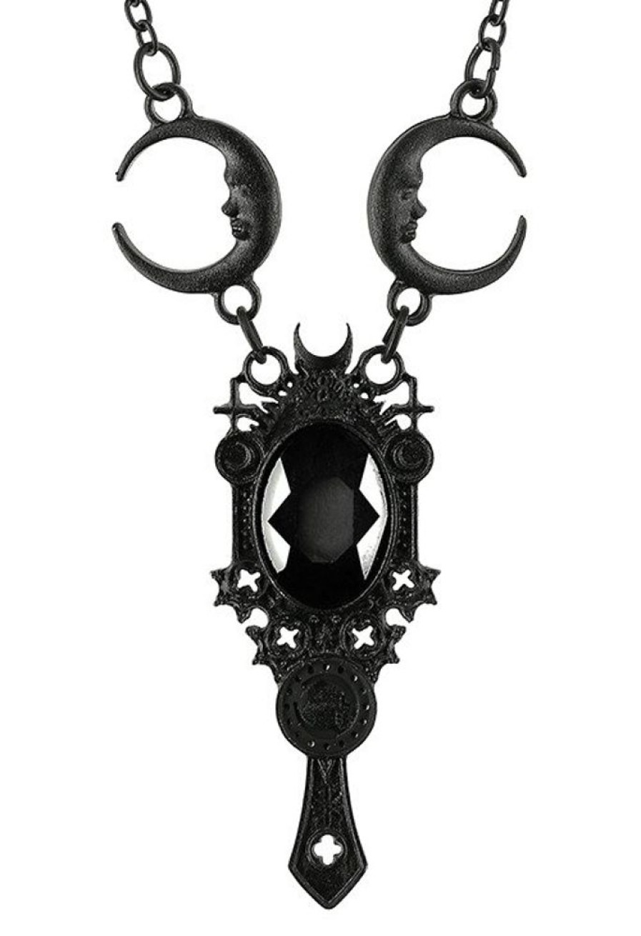 Jewellery Restyle | Dark Mirror Black Necklace