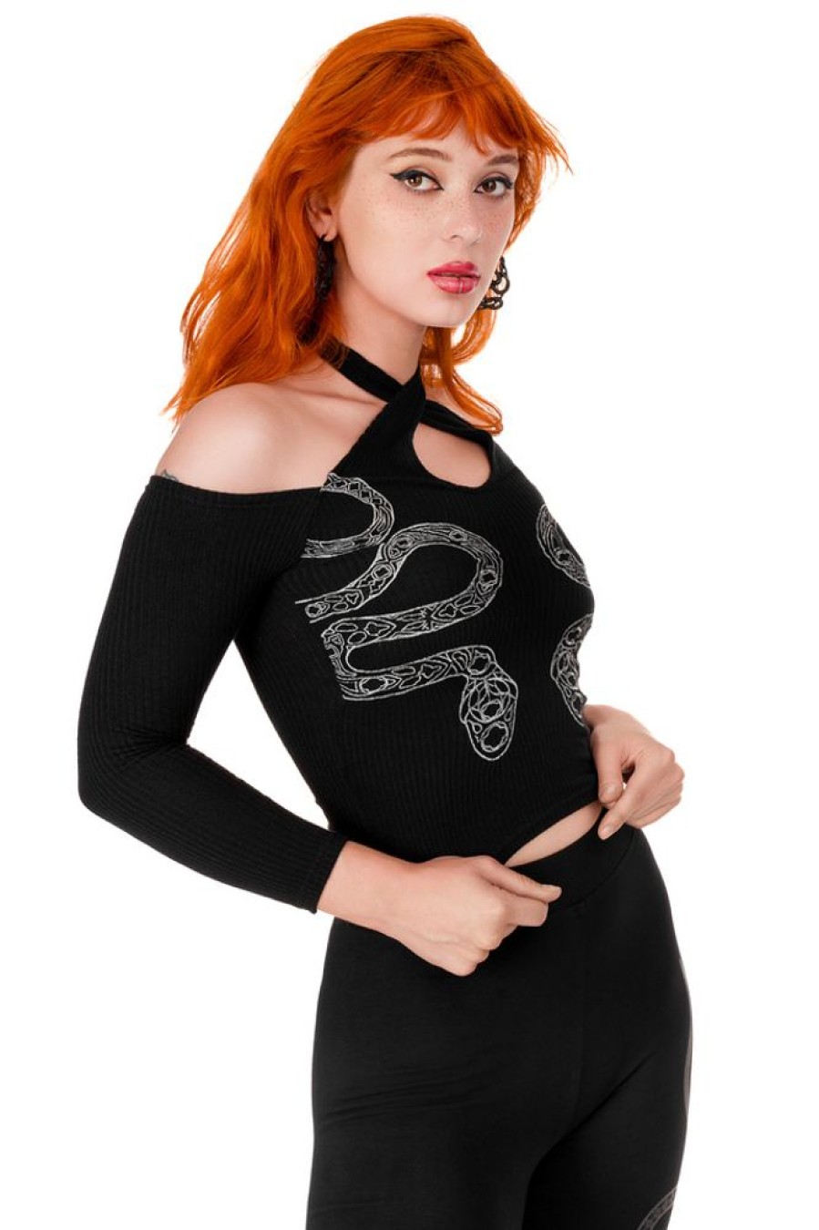 Clothes Restyle | Cathedral Snake Blouse