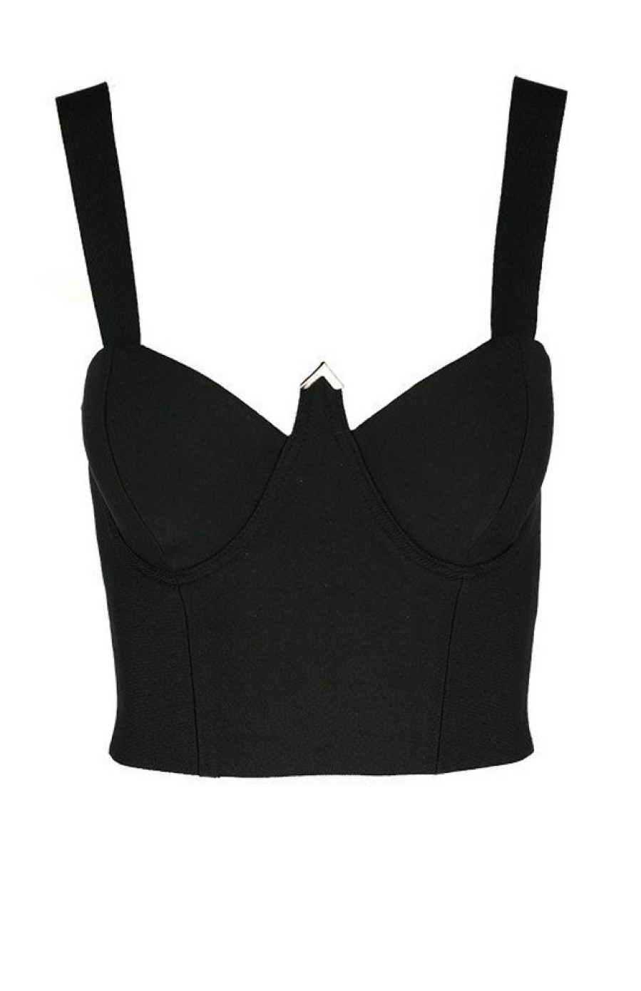 Clothes Restyle | Black Gothic Short Lenora Bralette Top