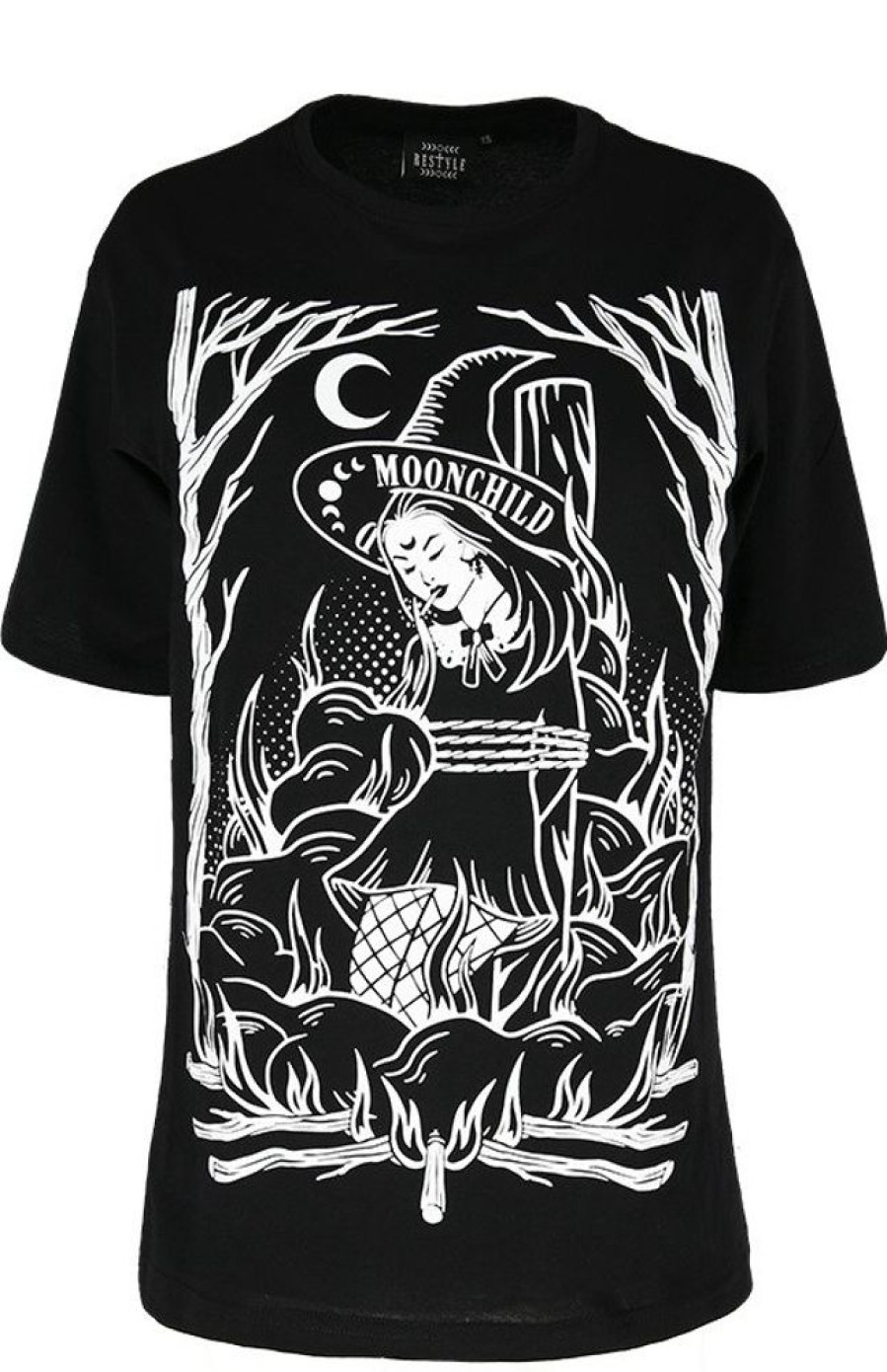 Clothes Restyle | Unisex T-Shirt Burn The Witch Oversized