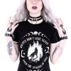 Clothes Restyle | Gothic T-Shirt With A Wolf Print "Wolves"